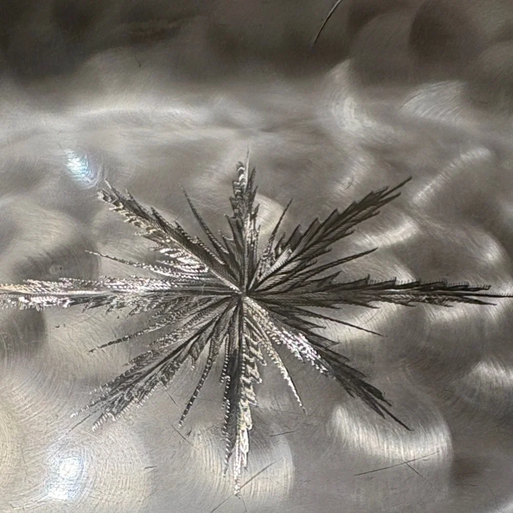 WMF Ikora Vintage Silver Plated Footed Dish Tray Oval Star Design‎ Luster MCM